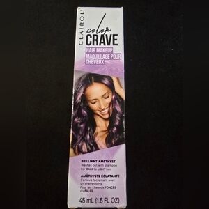 Clairol Color Crave Hair Makeup - Brilliant Amethyst, New in Box